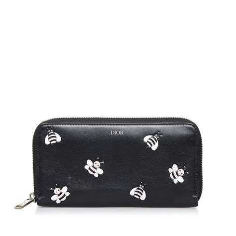 dior bee wallet|christian dior wallets on sale.